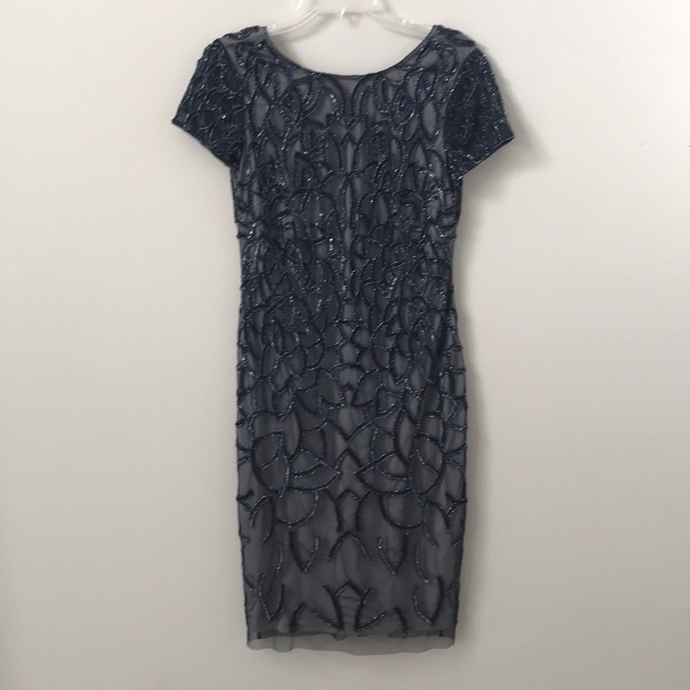 Adrianna Papell sequined cocktail dress